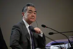 Wang Yi’s call to the international community underscores China’s attempt to portray itself as the bastion of free trade as US tariffs threaten to reshape commerce globally.