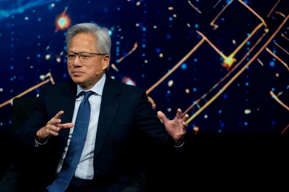 Chief executive officer Jensen Huang has downplayed concerns about an AI bubble.