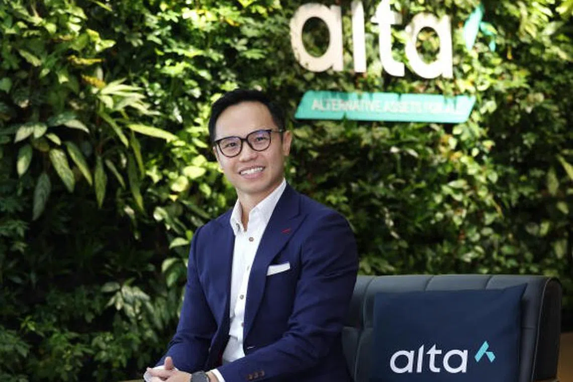Private investments platform Alta Group is expanding to the Middle East to tap the region's growing wealth, says co-founder and chief executive Kelvin Lee.