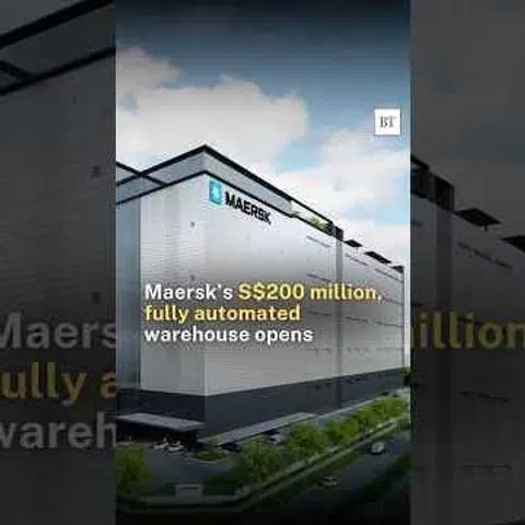 Maersk’s S$200m, fully automated warehouse opens