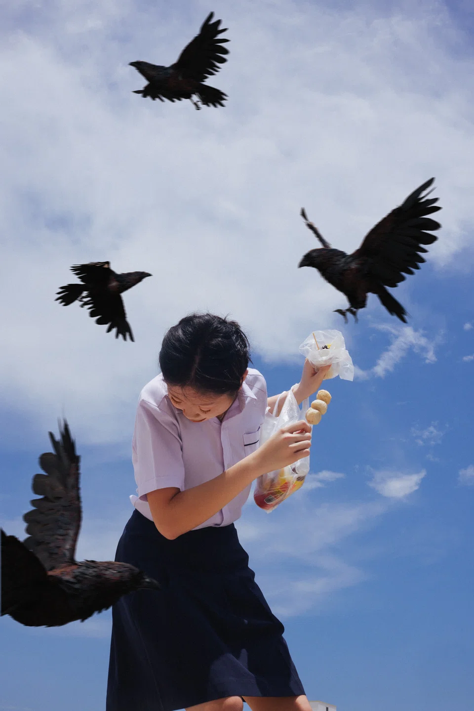 Shavonne Wong and Lenne Chai's series of 60 NFTs follows a digitally-sculpted girl on the cusp of adolescence.