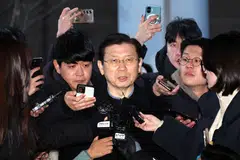Head of Presidential Security Service (PSS) Park Chong-jun (C) resigned on Jan 10 as he faced questioning over why his guards prevented the detention of impeached President Yoon Suk Yeol.