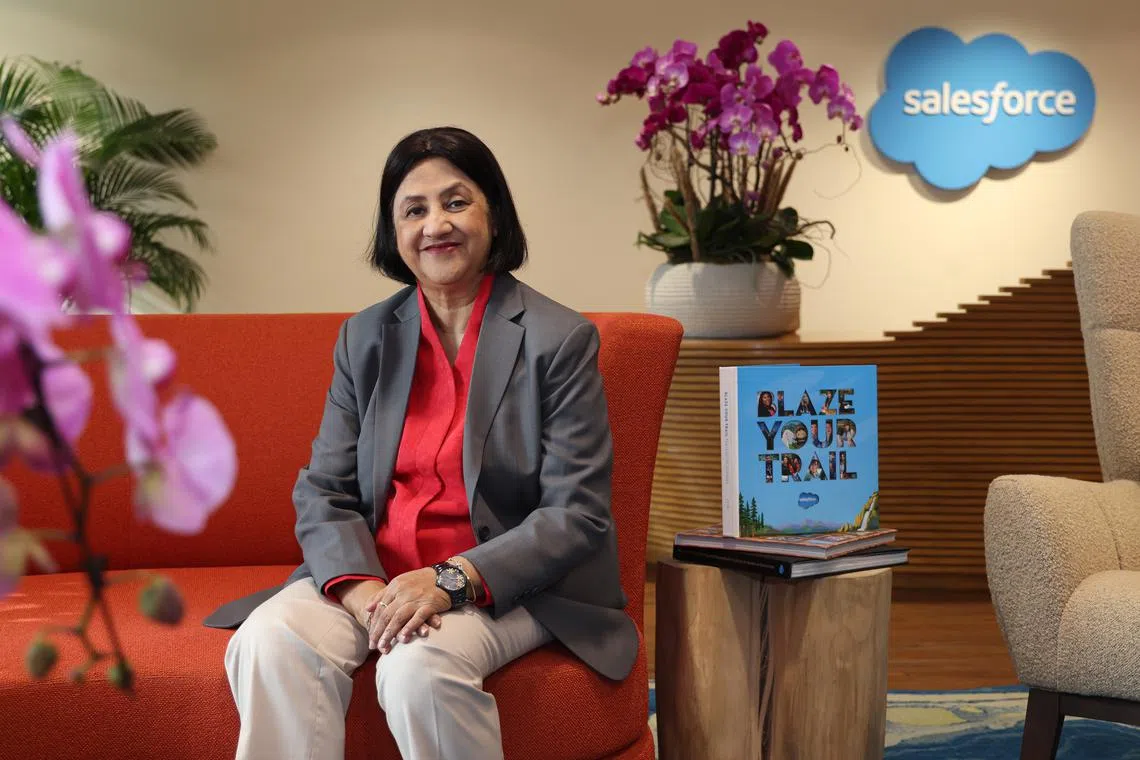 Arundhati Bhattacharya, president and chief executive officer of South and South-east Asia at Salesforce, says in Asia there is no boardroom that's not talking about AI.