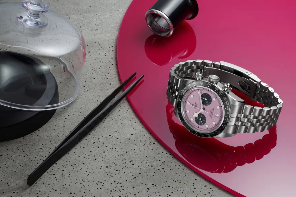 Tudor says the Black Bay Chronograph Pink will only be made in small quantities.