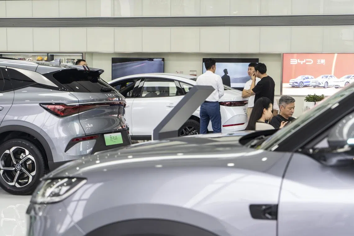 BYD and Tesla are dealing with the sudden rise of new entrants such as tech giant Xiaomi, while automakers are releasing new models in a drive to win share. 