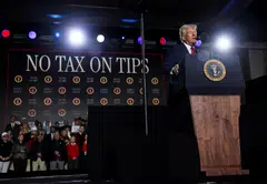 The non-partisan Committee for a Responsible Federal Budget estimates that extending Donald Trump’s tax cuts from the 2017 Tax Cuts and Jobs Act would cost more than US$4 trillion over 10 years, while Trump campaign pledges to eliminate taxes on tips, overtime and Social Security benefits could cost another US$1.8 trillion.