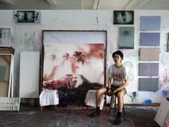 After years of absence, Luke Heng returns with a new set of enigmatic paintings at Yeo Workshop.