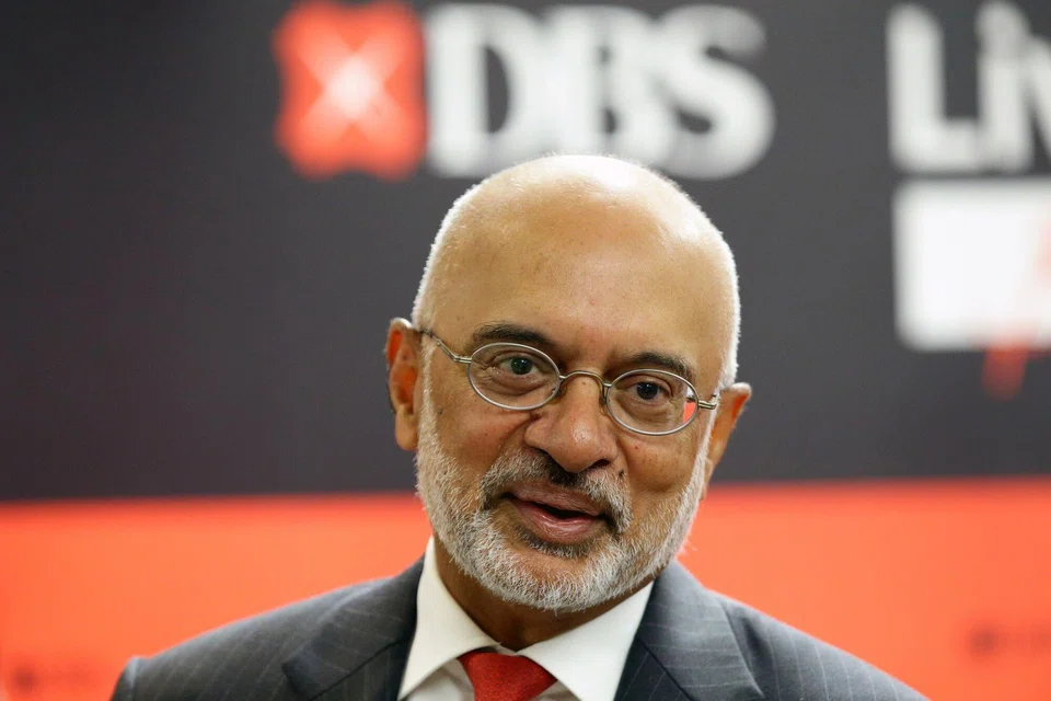 DBS chief executive Piyush Gupta's lower salary for FY2023 comes after the bank announced that it was cutting his variable pay by 30 per cent. 