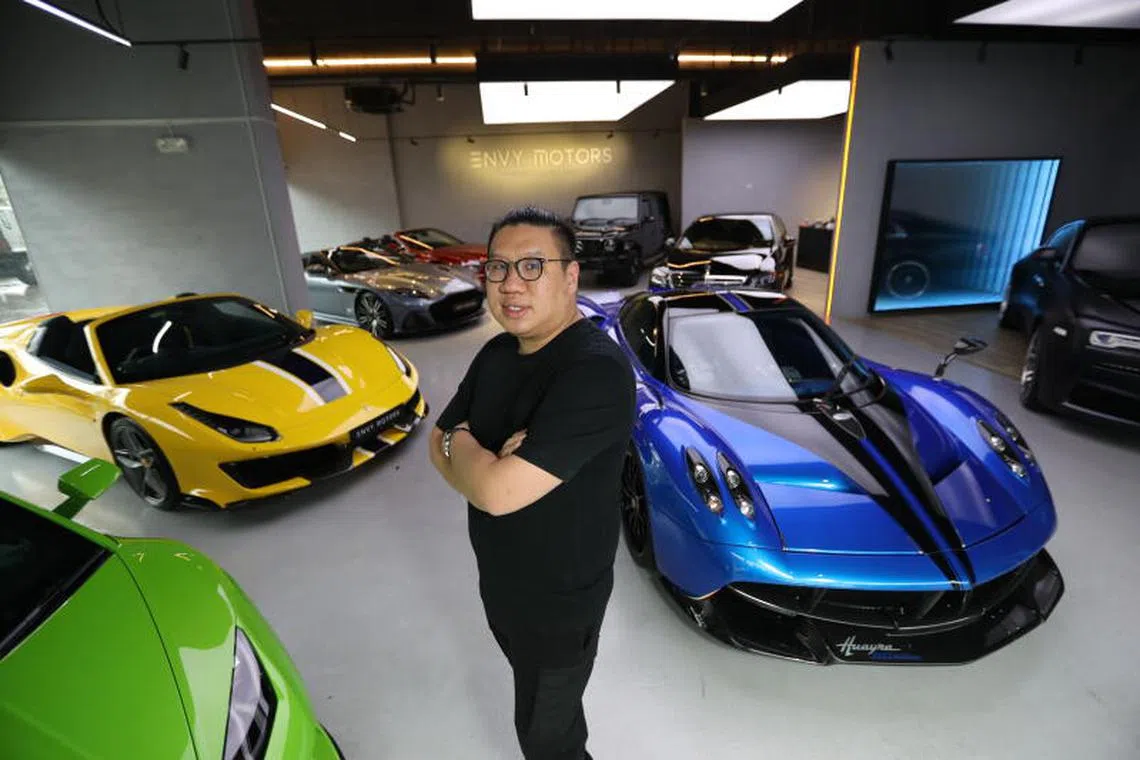 Ng Yu Zhi is said to have owned a motor vehicle trading company called Envy Motors.