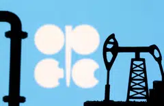 Opec+’s planned hike was for 180,000 barrels per day (bpd), a fraction of the 5.86 million bpd of output it is holding back, equal to about 5.7 per cent of global demand.