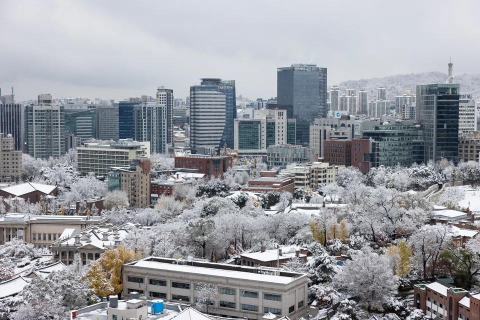 Housing prices have surged in Seoul despite recent political instability.