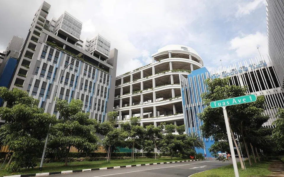 JTC’s newer developments like JTC Space @ Tuas (pictured) and JTC Logistics Hub @ Gul were among the high-rise space allocated to industrialists. 