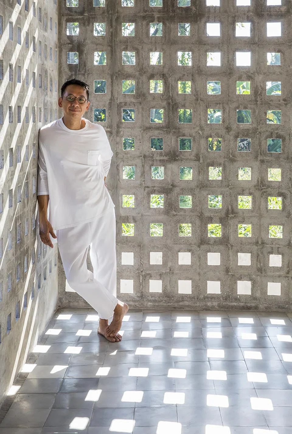 Homeowner and architect Ian Chee.