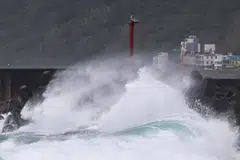 Fuelled by warm sea surface temperatures and low wind shear, Kong-Rey has undergone rapid intensification.