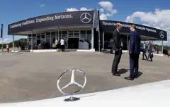 Mercedes-Benz Russia said shares in the local subsidiaries would be sold to car dealer chain Avtodom.