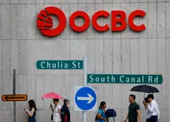 OCBC's Q1 net profit rises 5 per cent year on year to S$1.98 billion. 