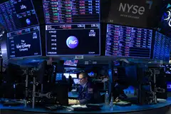 Wall Street’s main indexes were trading at two-month lows, with the S&P 500 down 20.40 points, or 0.52 per cent, at 3,880.95.