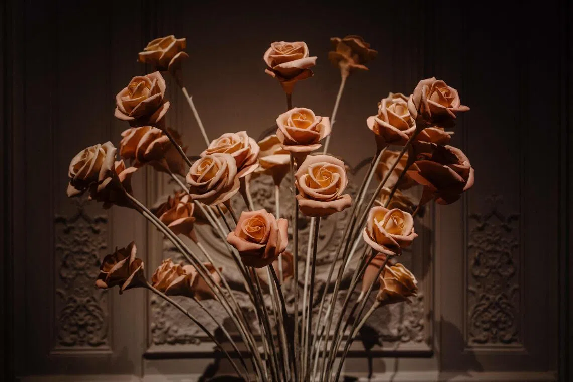 The event raised 108,100 euros for a charity that helps children hospitalised with leukaemia, according to auction house Artcurial.