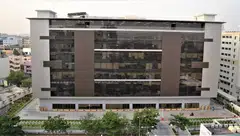 Total property income rose 6 per cent on year in the first quarter of FY22, climbing to S$49.7 million from S$47.1 million. 
The increase was due to income contribution from aVance 6 (pictured) in Hyderabad and Building Q1, Aurum Q Parc.