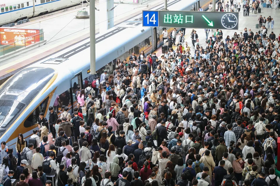 More than 21 million trips were made on Oct 1, when China kicked off its National Day holiday period.