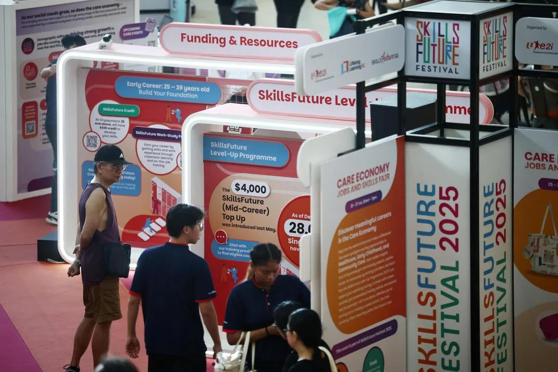 SkillsFuture credits can be used to pay for approved courses. One way to maximise the credits is to stack it with other funding.