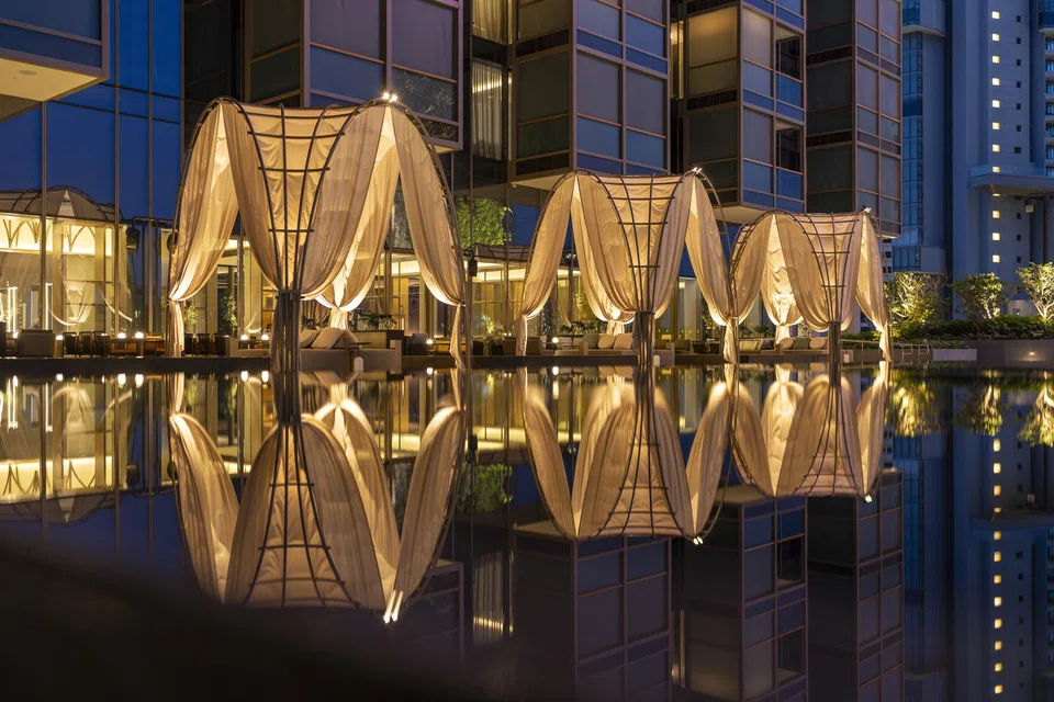 The Garden Terrace is one of many outdoor event spaces..