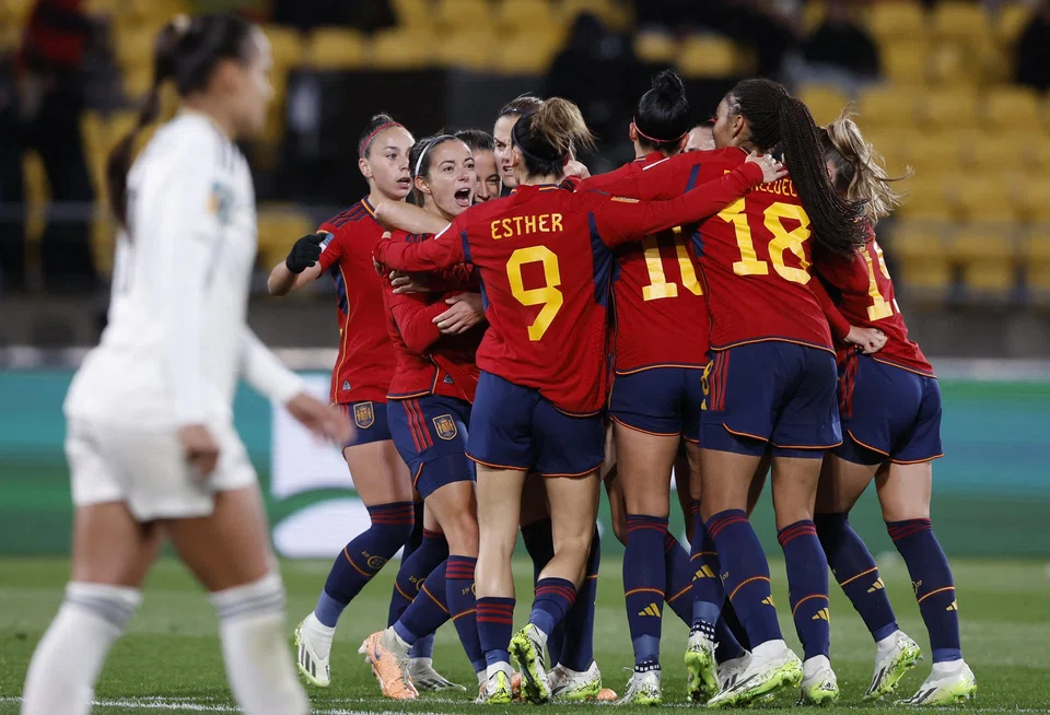 Spain outshot Costa Rica 45-1 in the 3-0 win, netting all three goals in a rapid-fire six-minute stretch during its Group C clash.