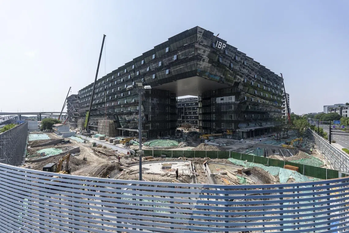 The construction machinery giants that grew fat off the China’s property bubble are looking for new markets to offset the downturn at home.