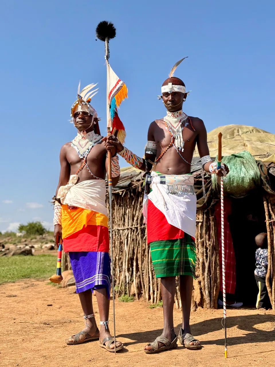 The warriors of Samburu.