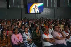 Prime Minister Narendra Modi is counting on the Indian diaspora to shore up direct foreign investment.