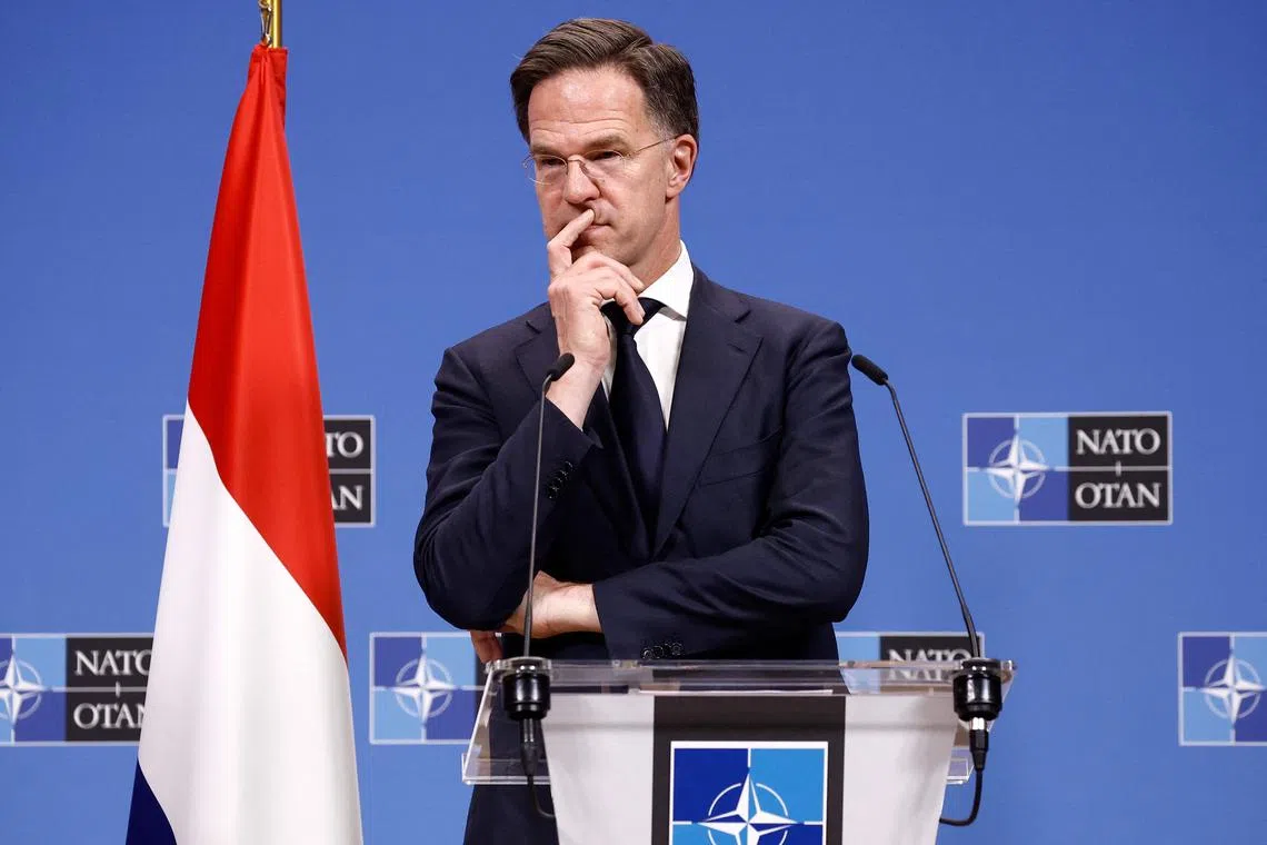 Rutte (above) will become the fourth Dutch politician to hold the Nato secretary-general position, following Dirk Stikker in the early 1960s, Joseph Luns who served the longest from 1971 to 1984, and Jaap de Hoop Scheffer in the second half of the 2000s.