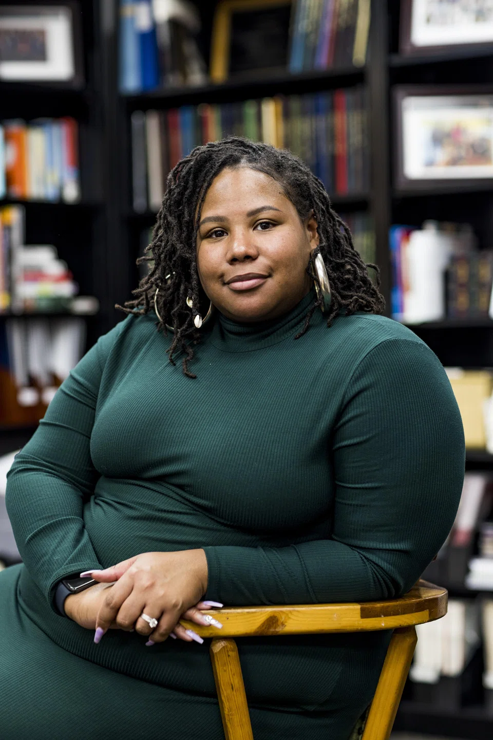 Shasparay Irvin, at the University of Wisconsin-Madison, felt she wasn't reaching the students she had just begun teaching remotely, so she is now completing a master's degree and considering other career options. 