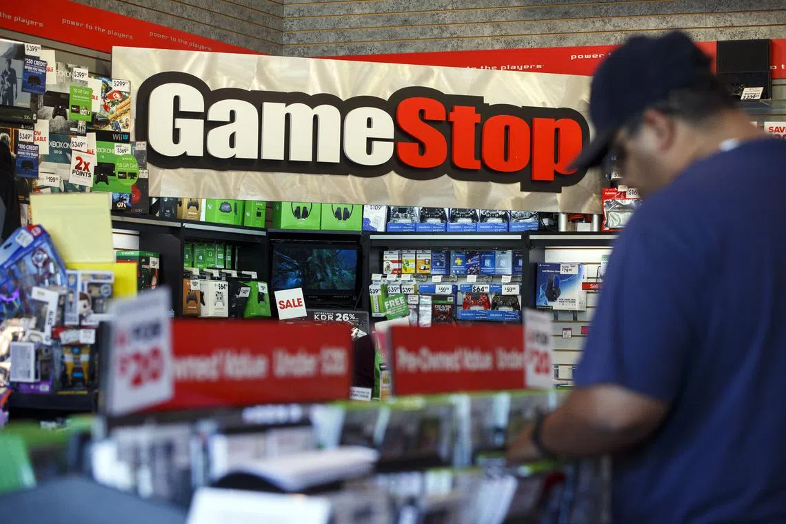 GameStop has been grappling with a slower turnaround of its main business as it struggles to ramp up sales of videogame hardware and collectibles.