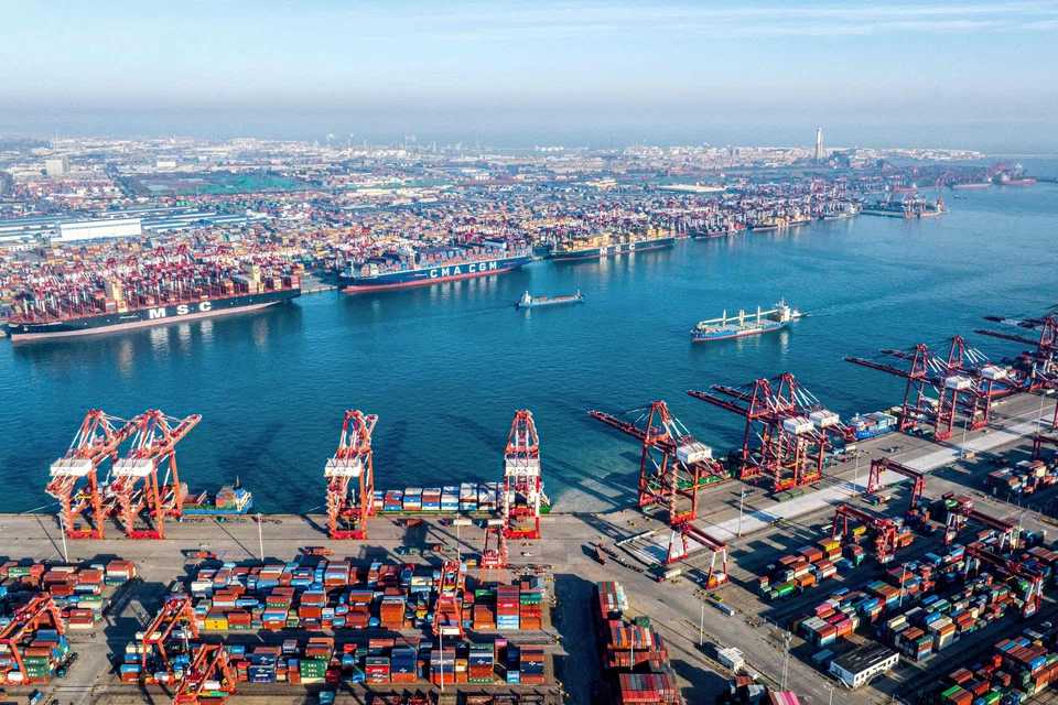 China's outbound shipments grew just 6.7 per cent last month, customs data showed on Tuesday, missing an 8.5 per cent increase in a Reuters poll of economists and a 12.7 per cent rise in October.