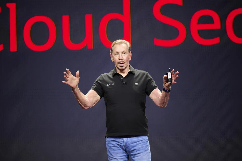 Larry Ellison, 81, who co-founded Oracle and is now chairman and chief technology officer, has the bulk of his net worth tied up in the database software company.