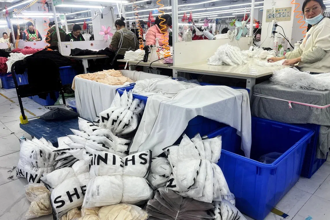 The blockbuster IPO by Shein was initially planned for this year and was at one point eyeing a valuation of as much as £50 billion.