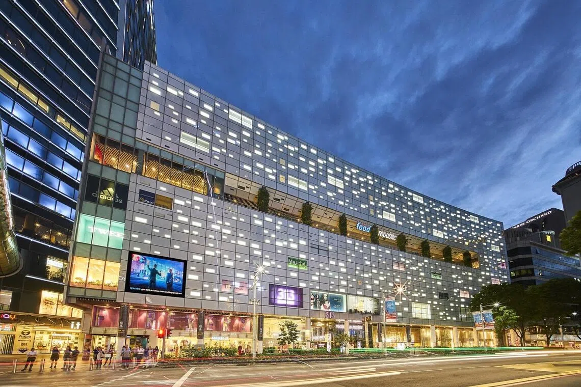 Lendlease's Singapore malls, such as 313@somerset, could play a leading role for the Reit. 