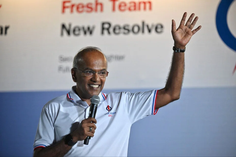 Deputy Prime Minister Gan Kim Yong's trade talks with the US can help save jobs in Singapore, said Minister for Law and Home Affairs K Shanmugam at the PAP's rally for Nee Soon GRC.