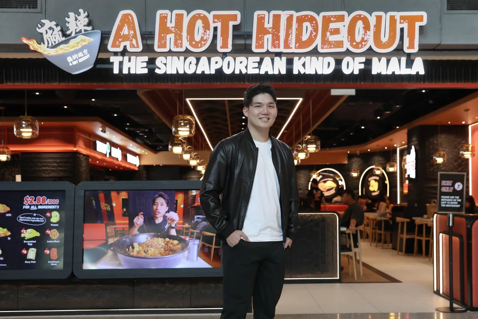 Lee Ray Sheng, founder of mala restaurant chain A Hot Hideout, has since left his job at consulting giant McKinsey to run the business full-time.