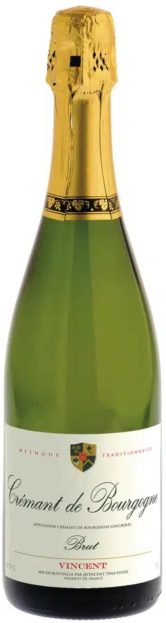 NV JJ Vincent Cremant de Bourgogne Blanc Brut sparkling wine. More people are drinking sparkling wine. 