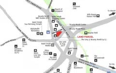 The Bukit Timah Link land parcel is on a site area of 4,611.1 sq m and comes with a maximum GFA of 13,834 sq m.