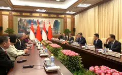 Senior Minister Lee Hsien Loong met with Chinese President Xi Jinping in Beijing last November.