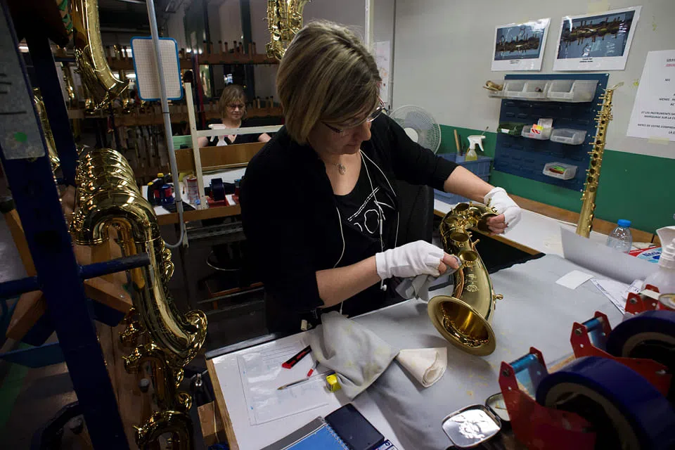 After Covid blues, French saxophone maker hits the right note