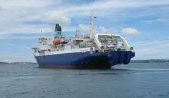 Cable Retriever (pictured), one of Global Marine Group's six vessels. The subsea cable solutions provider provides maintenance and installation services for the global subsea fibre optic cable network.