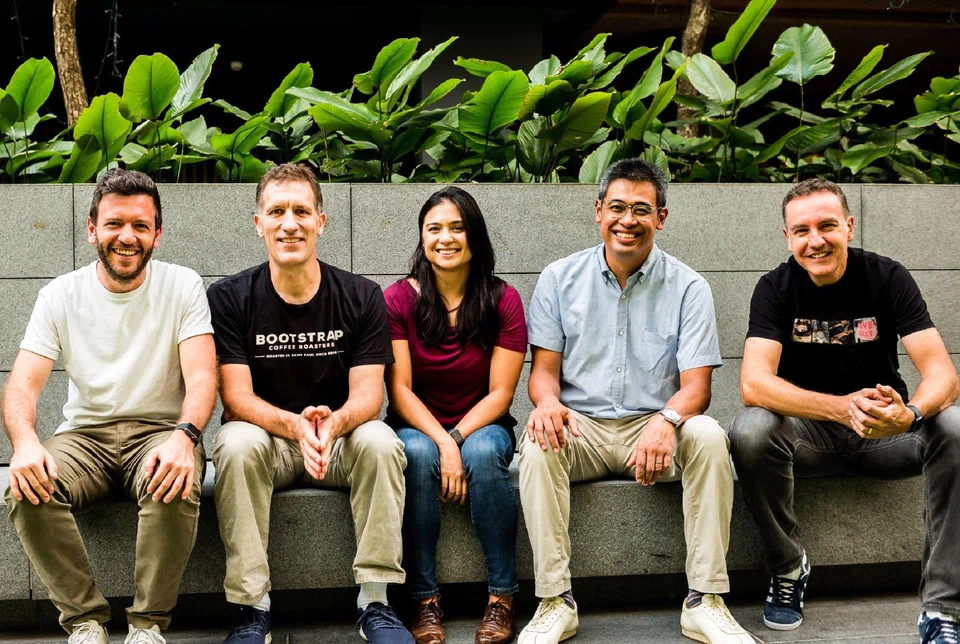 L-R: Wavemaker Impact founding members Quentin Vaquette, Doug Parker, Marie Cheong, Paul Santos and Steve Melhuish.