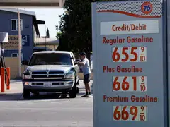 The national average for petrol was at US$4.812 on Sunday, according to AAA, near the record-high of US$5.016 set last month.
