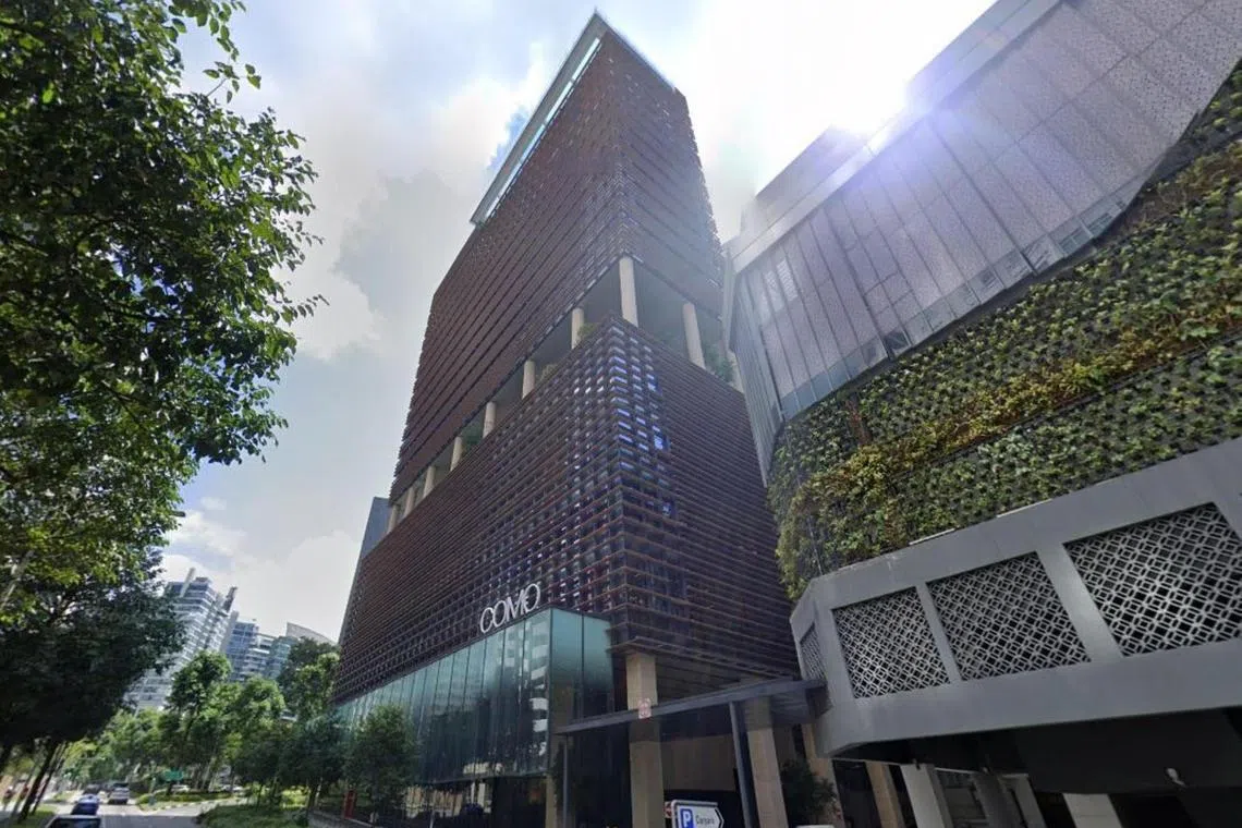 The 156-room Como Metropolitan Singapore is on level six and above of Como Orchard.