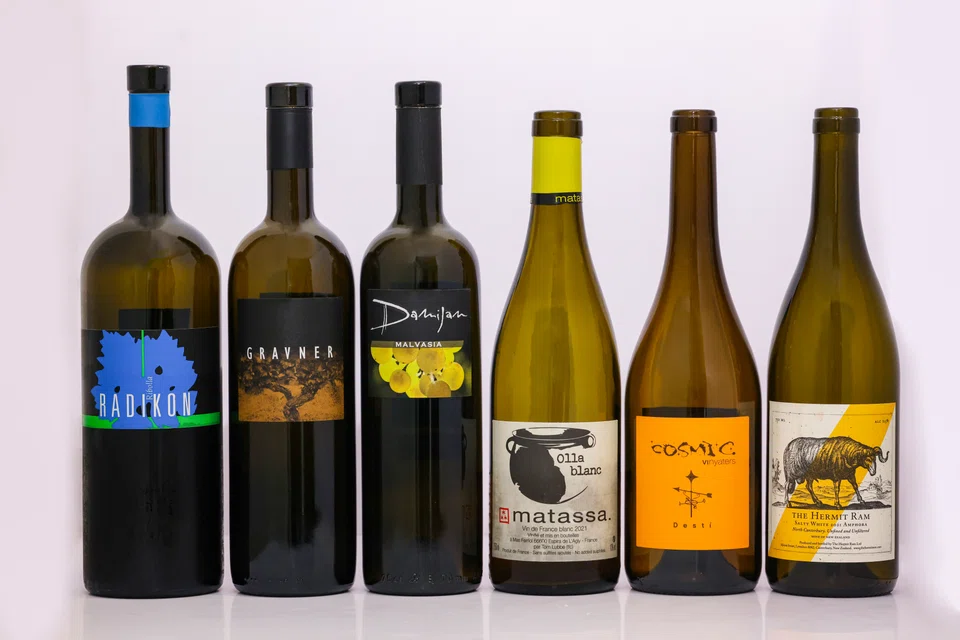 A range of classic and modern orange wines.