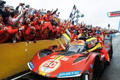 Car Number 50, a Ferrari 499P, won Le Mans 2024 after covering more than 4,200 km.




