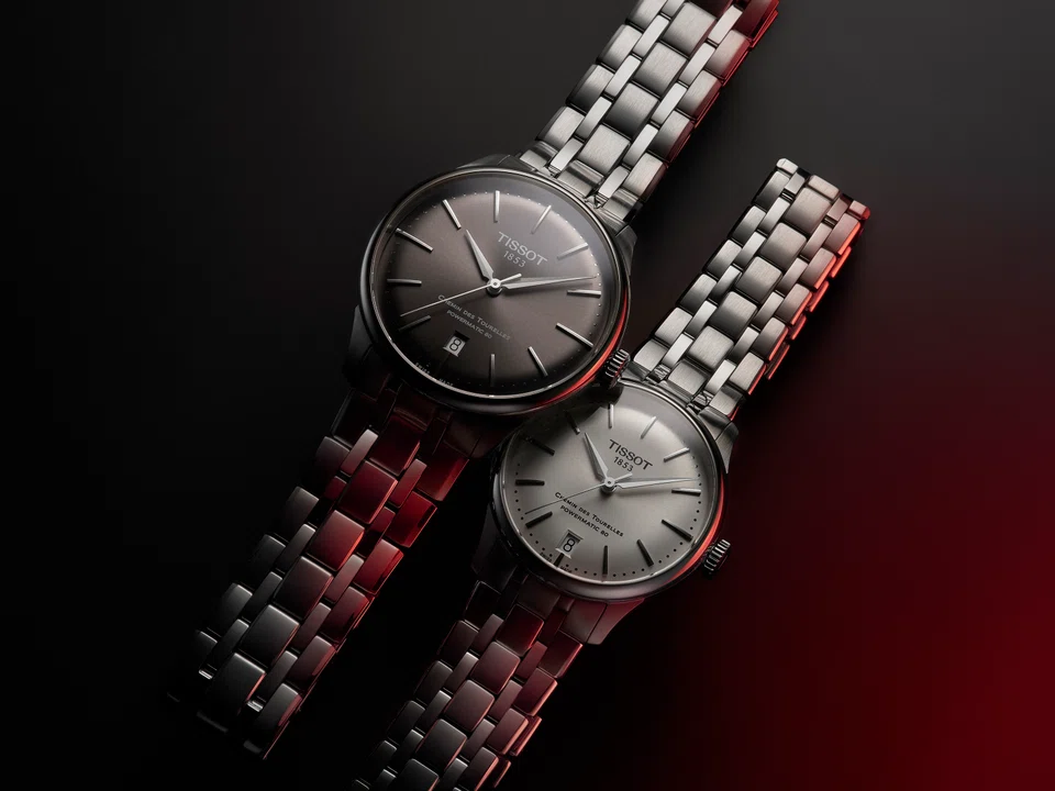 The new Chemin des Tourelles collection recalls the simplicity of timepieces from the 1950s and 1960s.
